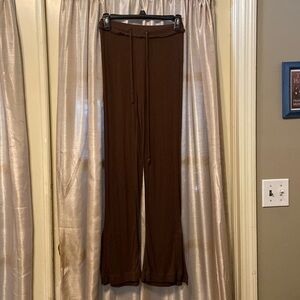 Ribbed urban outfitters flare pants